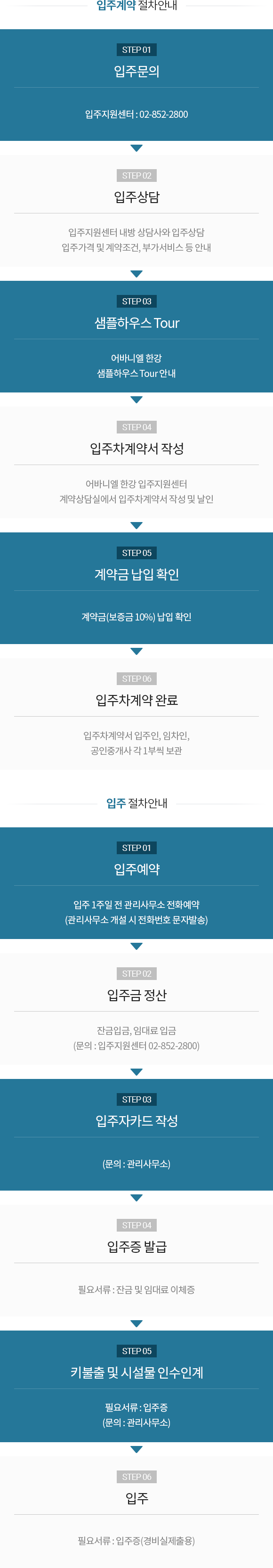 어바니엘 가산 입주안내